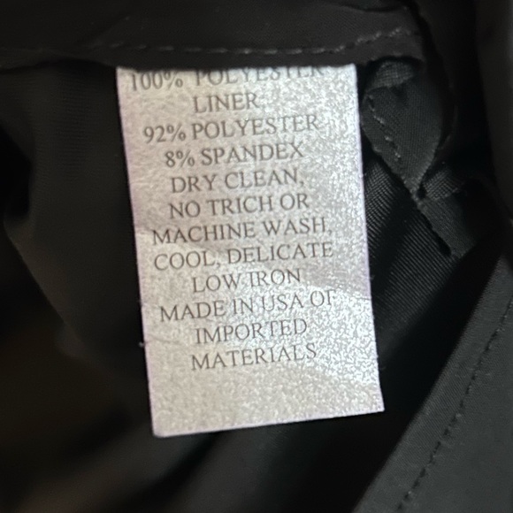 Caroline Rose Garden Walk Embroidered Tunic Sheer 3/4 Sleeves Floral Black Multi - Picture 10 of 10